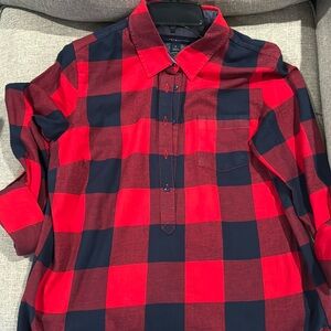 Tommy Hilfiger red/black buffalo check shirt
